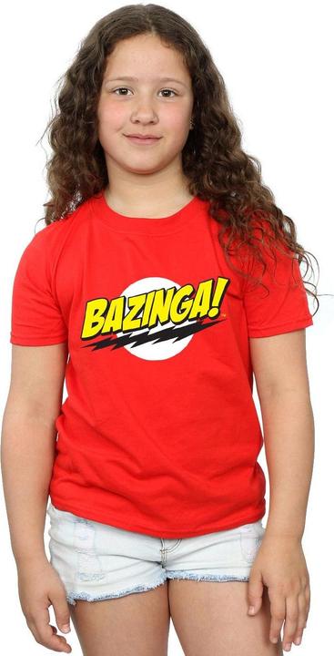 Actual product image Dam Girls Bazinga Cotton T-Shirt (140, 146)