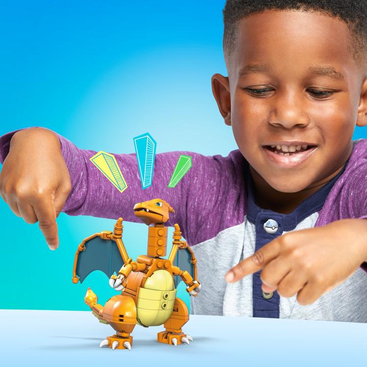 Actual product image Mega Construx Pokemon building set - Glurak