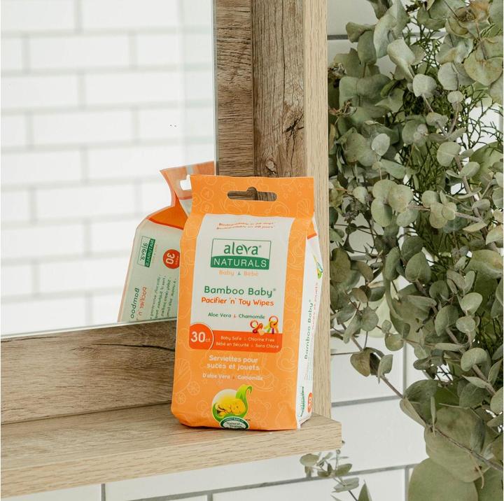 Produktbild Aleva Naturals Bambus für Schnuller und Spielzeug 30 Stk. (30 Stück)