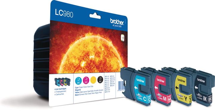Produktbild Brother LC-980 Value Pack (M, BK, Y, C)