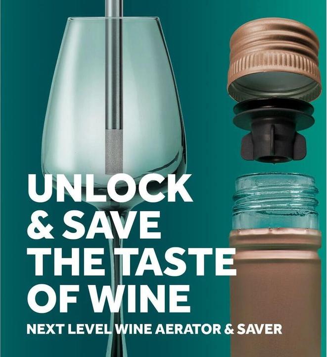 Actual product image Airtender Food&Wine Vacuum Air Pump (Wine pump)