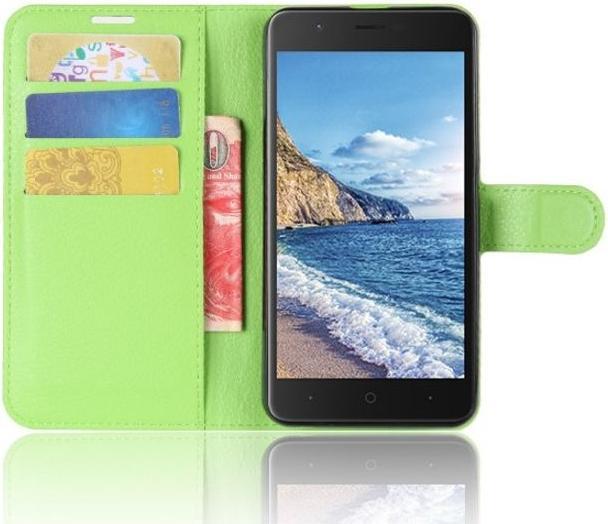 Produktbild MU Classic Litchi Leder Bookcover Series (Wiko Harry)