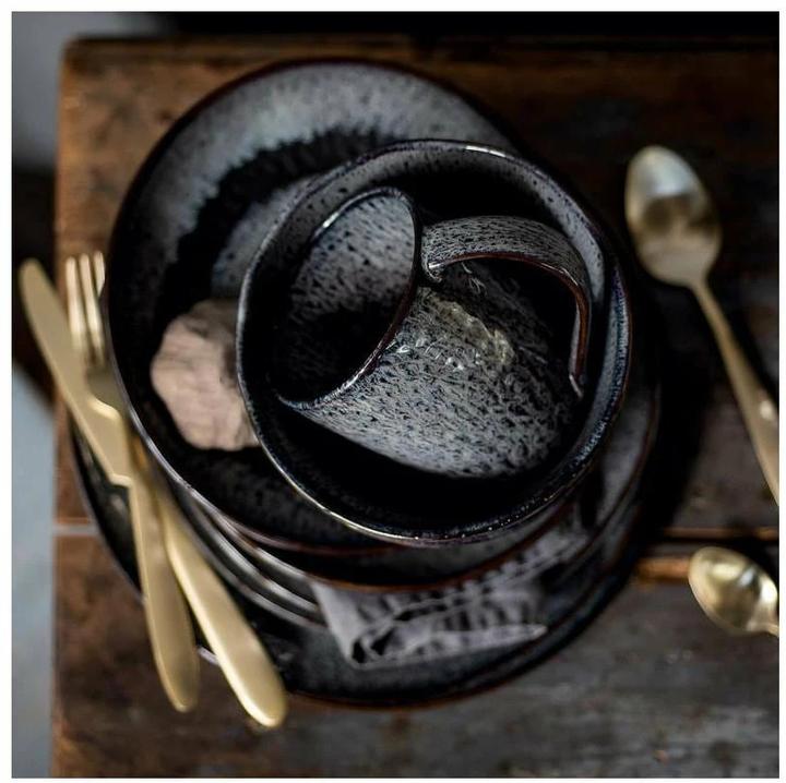 Actual product image Leonardo Plate Matera 23 cm anthracite (6 x, 23 cm)