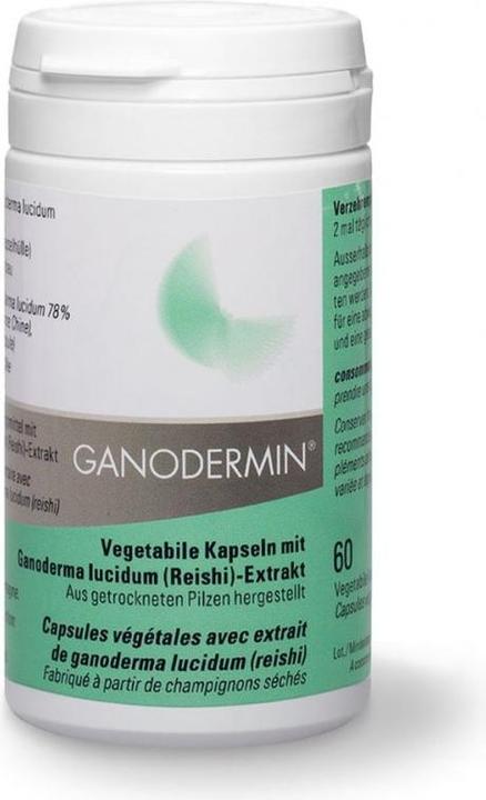 Produktbild Ganodermin Vital Pilzextrakt Kapsel (60 Stück, Kapseln, 42 g)