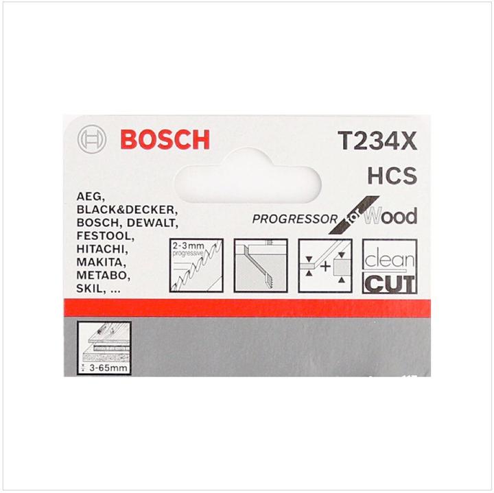 Image du produit Bosch Professional Zubehör Stichsägeblatt T 234 X