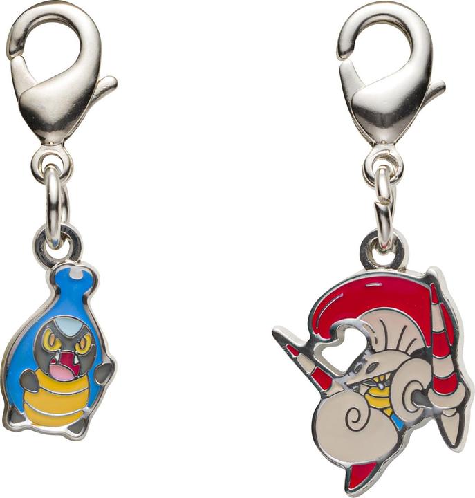 Pokémon Pokemon Center - Karrablast, Escavalier Schlüsselanhänger - 2 Stück