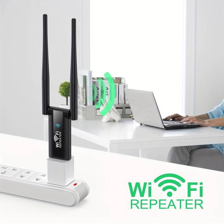Immagine prodotto PhoneLook Ripetitore USB Wi-Fi Wireless 2.4G 300Mbps con amplificatore di segnale (300m) Booster (300 Mbit/s)