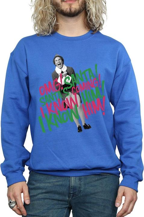 Image du produit Elf - Sweat SANTA'S COMING - Homme (XL)