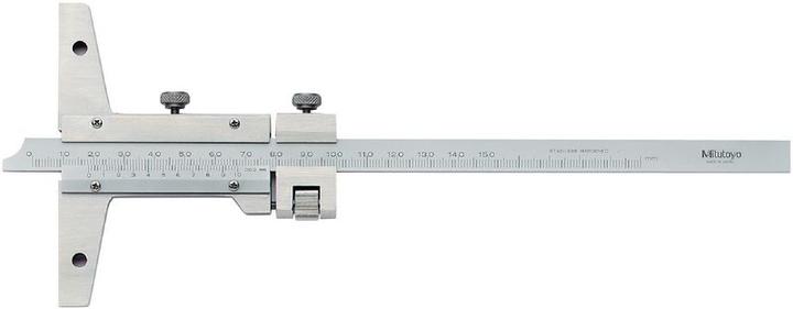 Actual product image Mitutoyo Precision depth gauge 600 mm vernier 0.02 / 527-104 (60 cm)