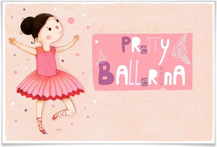 Produktbild Trenddeko Loske - Pretty Ballerina (60 x 40 cm)
