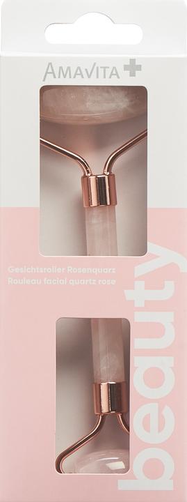 Produktbild Amavita Beauty Gesichtsroller Rosenquarz