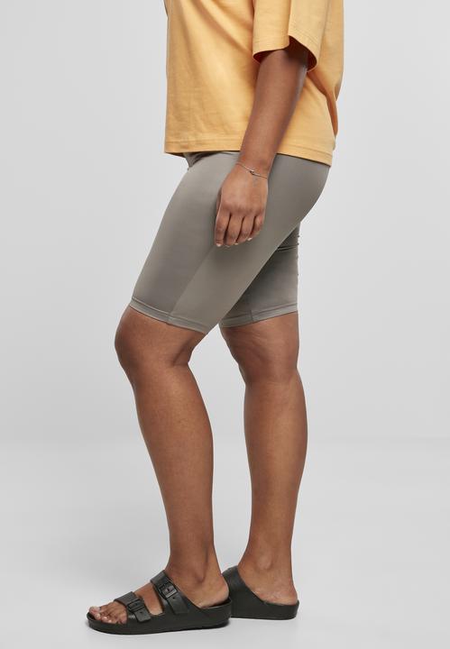 Actual product image Urban Classics Ladies Imitation Leather Cycle Shorts (M)