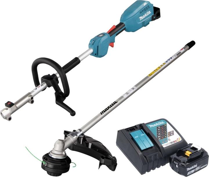 Produktbild Makita DUX 18 RFX1 Akku Multifunktionsantrieb 18 V Brushless + 1x Akku 3,0 Ah + Ladegerät (Trimmfaden)