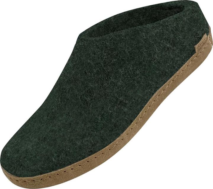 Image du produit Glerups Pantoufles à semelle de cuir (37)