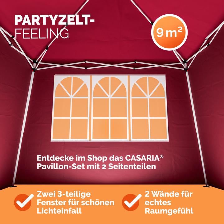 Actual product image Casaria Pavilion (300 cm, 300 cm)