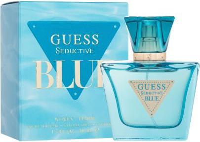 Actual product image Guess Gu Seductive Blue Eau de Toilette for Women 50ml (Eau de toilette)
