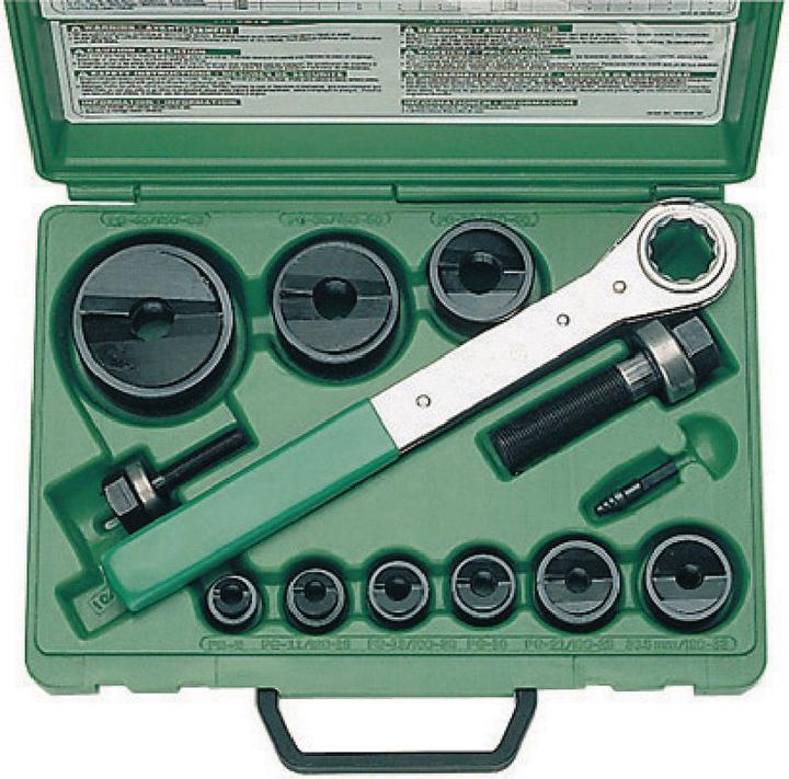 Produktbild Klauke KLA 50366939 Spalt-Blechlocher-Satz ISO 16-63 Slug-Buster