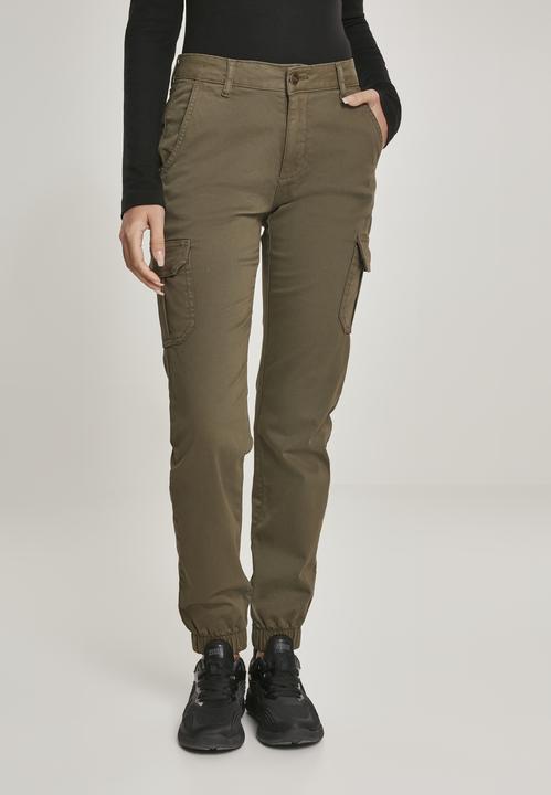 Urban Classics Ladies High Waist Cargo Pants