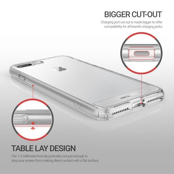 Produktbild Obliq Naked Shield - iPhone 8 Plus / 7 Plus Hülle (klar) (Apple iPhone 7 Plus)