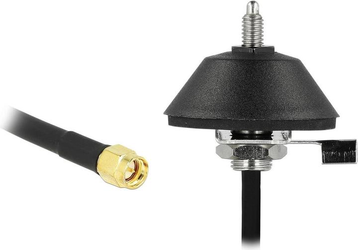 Actual product image Delock LTE antenna with mounting base (GSM, 3G)