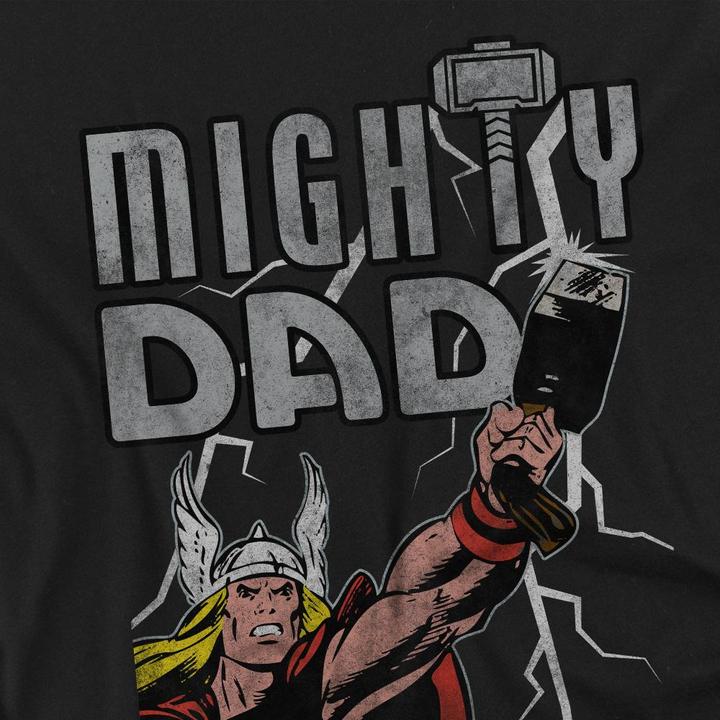 Produktbild Thor Mighty Dad TShirt Vatertag (XXL)
