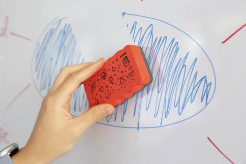 Produktbild Trodat Whiteboard Schwamm magnetisch rot