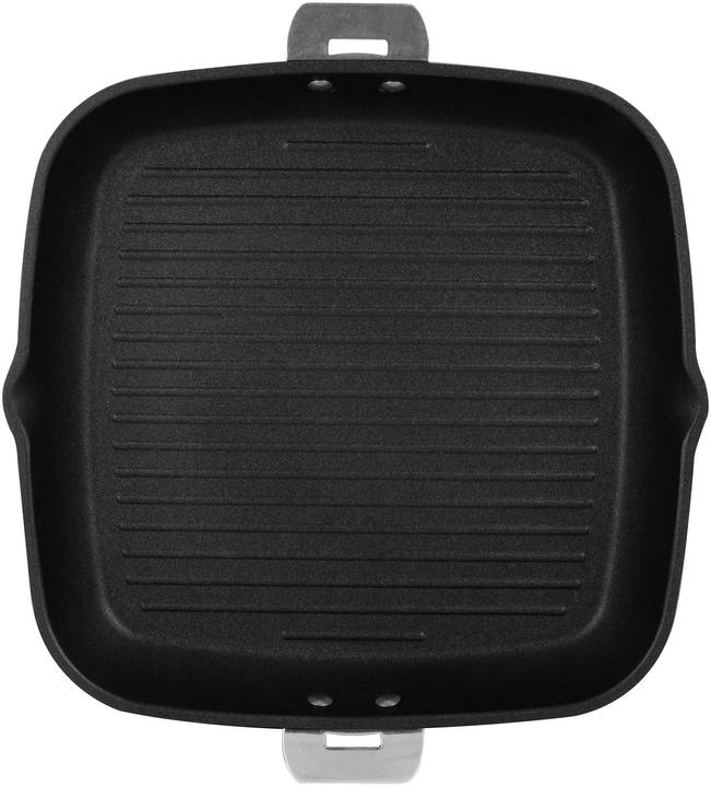 Actual product image Cristel Grill Pan Cookway 28 x 28 cm (28 cm, Grill pan, Aluminium)