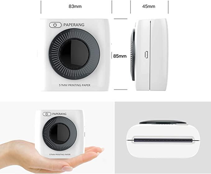 Produktbild Paperang P2 HD 300DPI Smartphone Bluetooth Drucker (Schwarz-Weiss)