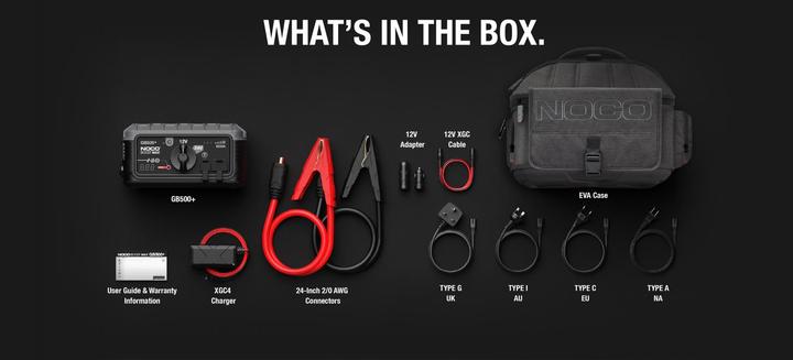 Produktbild Noco GB500 Boost Max 12V/24V 6250A Jump Starter (6250 A)