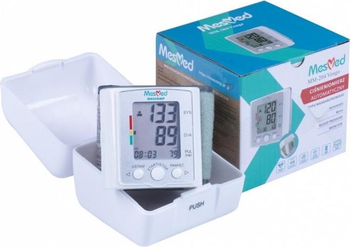 Mescomp Technologies Automatic wrist blood pressure monitor MesMed MM-204 Vengo (Blutdruckmessgerät Handgelenk)