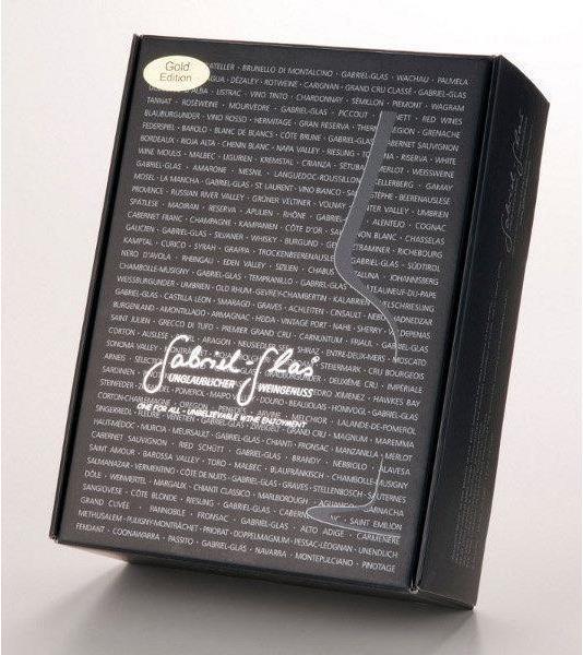 Image du produit Gabriel-Glas Edition Gold (51 cl, 2 Verres, Verres à vin rouge, Verres à vin blanc)
