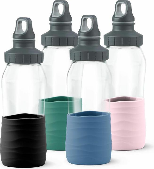 Actual product image Emsa Drink2Go glass 0.5L black (0.50 l)