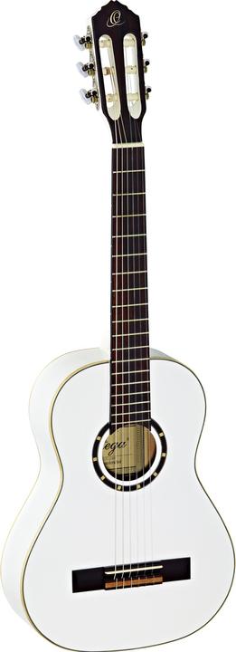 Image du produit Ortega Guitare classique Family Series 1/2 Blanc (Guitare classique, Acajou, Noyer, Épicéa)
