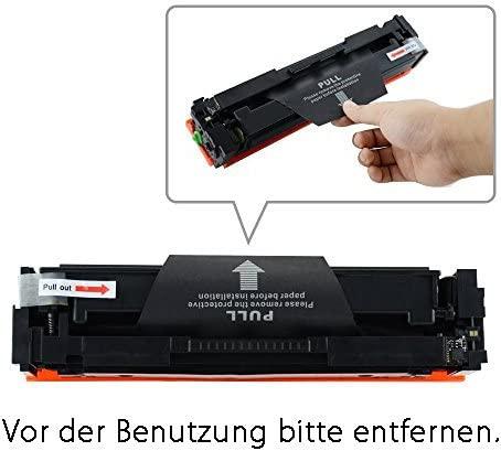 Actual product image Reton Cartridge 4 Colour Set Original Reton Toner compatible for HP CF210X CF210A CF211A CF212A CF213A