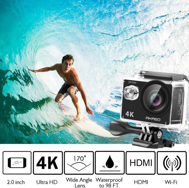 Actual product image Akaso EK7000 (30p, Wi-Fi)