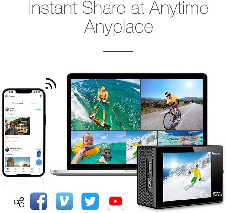 Actual product image Akaso EK7000 (30p, Wi-Fi)