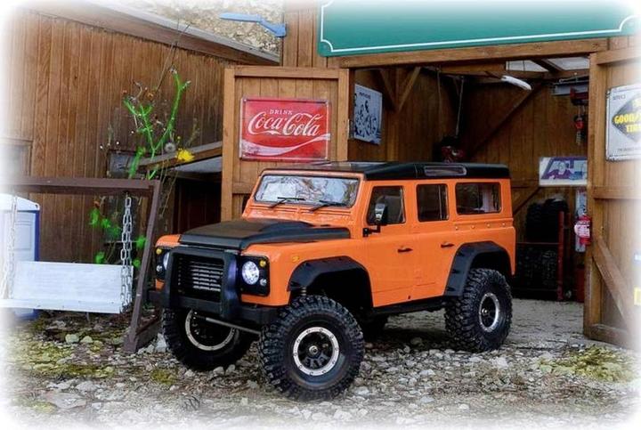Actual product image Absima 1:10 EP Crawler CR3.4 LANDI orange RTR - LIMITED EDITION (RTR Ready-to-Run)
