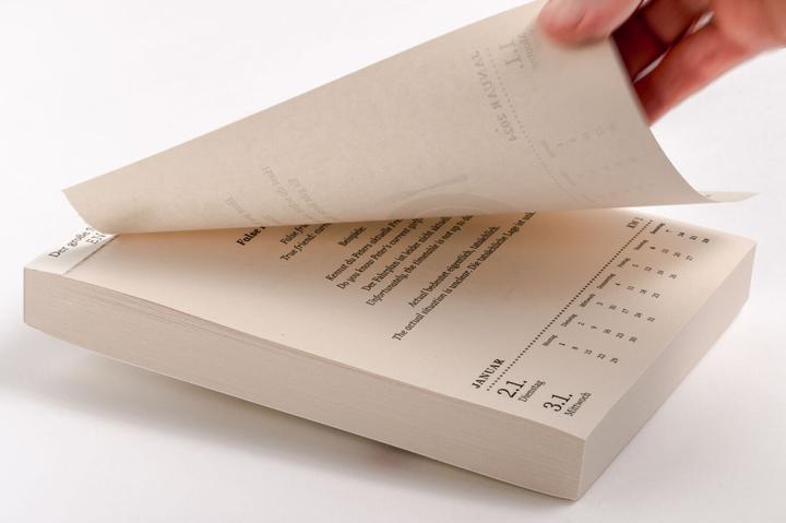 Produktbild Der grosse Sprachkalender Englisch 2025 (Harter Einband, Deutsch)