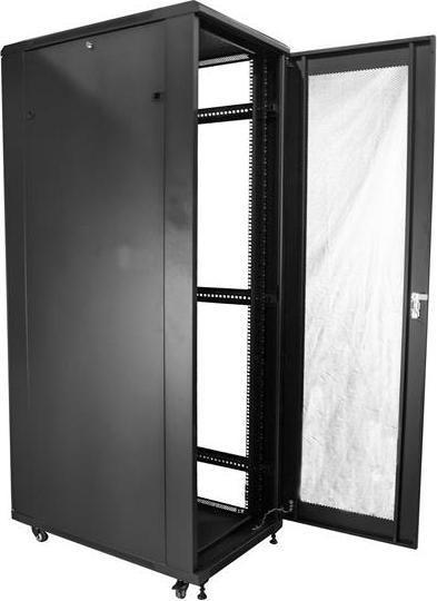 Actual product image StarTech Mount Your Server Or Networking Equipment In This 42u Server Cabinet - 42u Rack (42 RU, 19 inch rack)