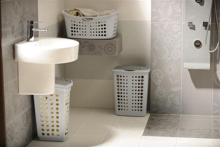Produktbild Curver Wäschekorb VICTOR 40L Creme (40 l)