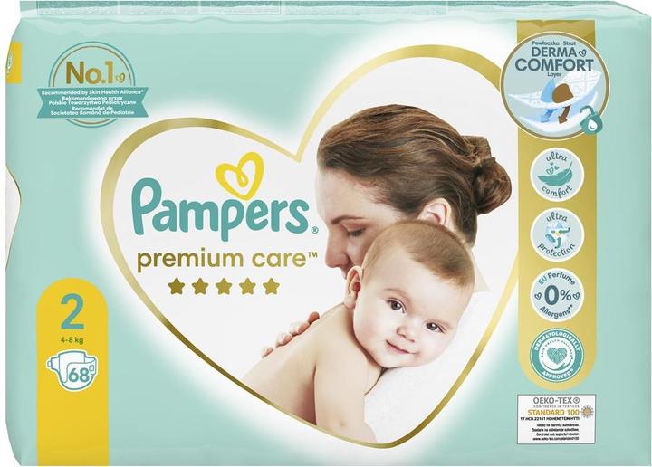 Image du produit Pampers Premium Care (Taille 2, Pack, 68 pièce(s))