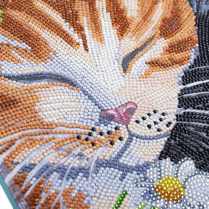 Produktbild Craft Buddy Schlafende Katzen, Bild 30x30cm Crystal Art