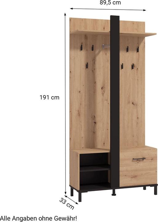Produktbild Homestyle4u Kleiderständer