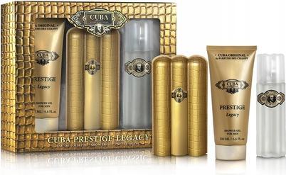 Cuba Prestige Legacy Geschenkset für Männer 3.3 fl.oz. Eau De Toilette Spray, 3.3 fl.oz. After Shave, 6.6 (Eau de Toilette)