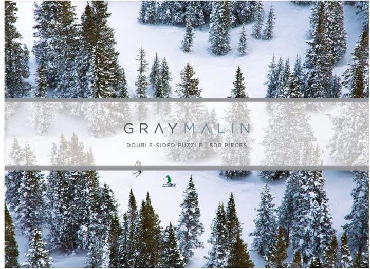 Produktbild Abrams & Chronicle Gray Malin The Snow - 2-seitiges Puzzle (500 Teile)