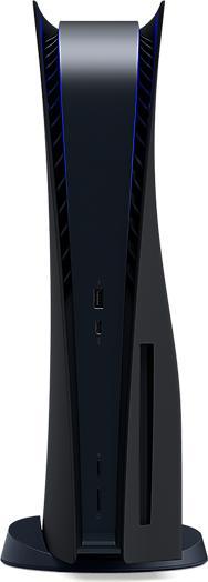 Actual product image Sony PS5 Standard Cover Midnight Black (PS5)