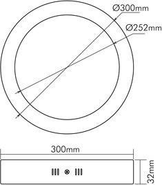 Image du produit Nobile Luminaire LED encastré NOBI (1790 lm)