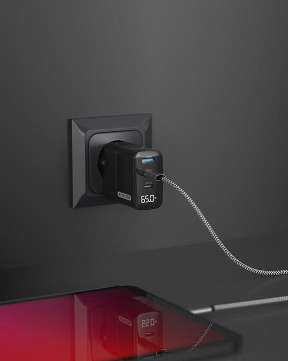 Immagine prodotto Sitecom Caricabatterie Da Parete Da 65w Pd, Schermo A LED (65 W)