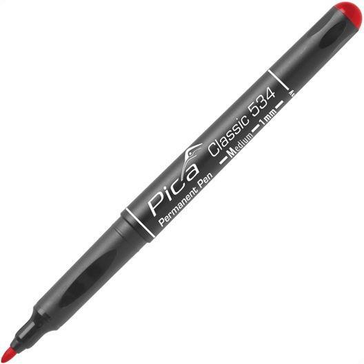 Immagine prodotto Pica Penna permanente M, 1,0mm rosso (Rosso, 1 mm, 1 x)