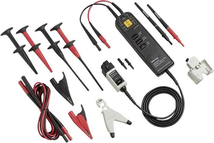 Actual product image Tektronix P5205A Differential probe set touch-proof 100MHz 50:1, 500:1 1300V (Measuring device case)